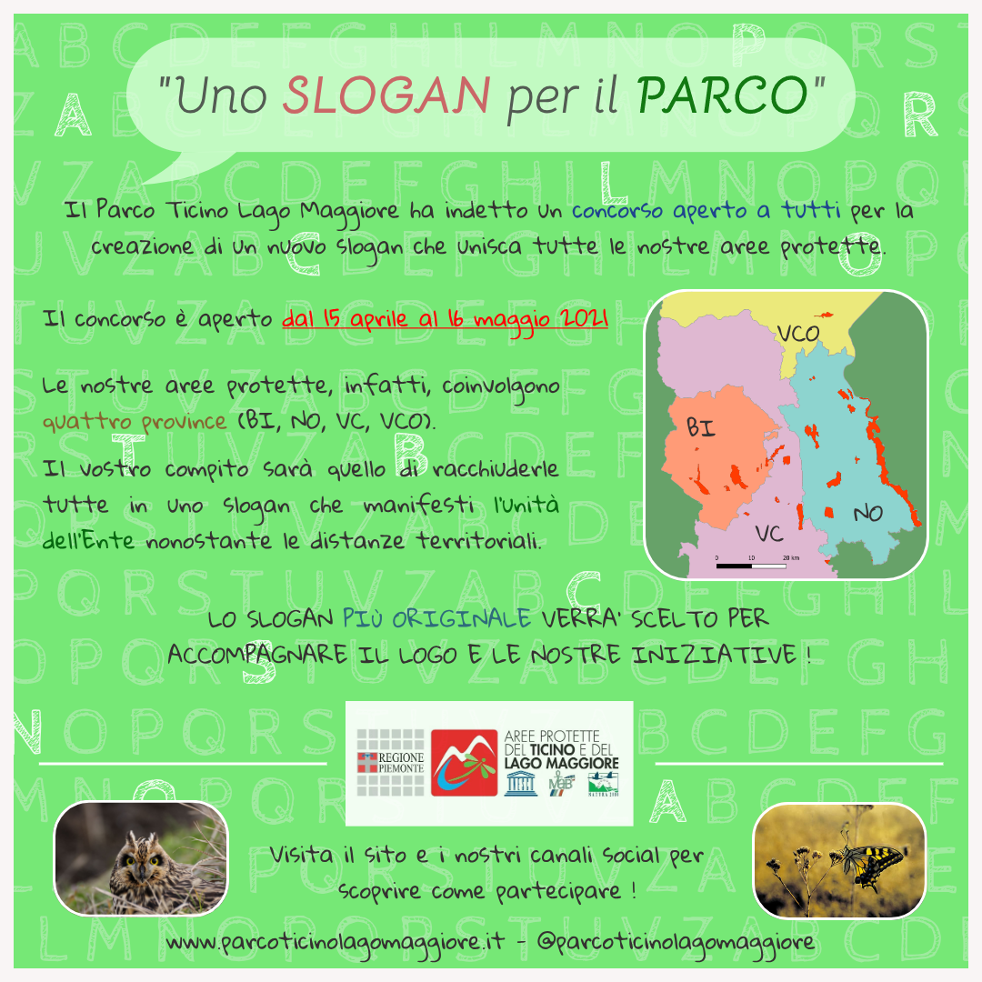 Contest "Uno slogan per il Parco"